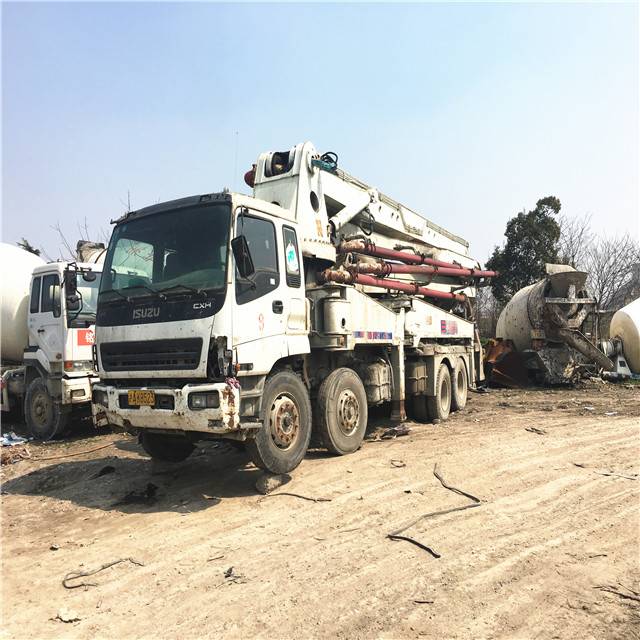 Used Putzmeister Sanyi Zoomlion Concrete Pump Trucks 34m 37m 38m 42m 45m 46m 48m Boom Used Concrete,Sanyi Concrete Pump Truck